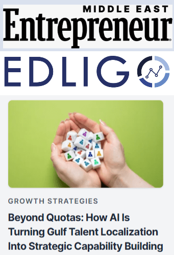 Edligo in Entrepreneur Middle East: How AI is Transforming Talent Localization in the Gulf
